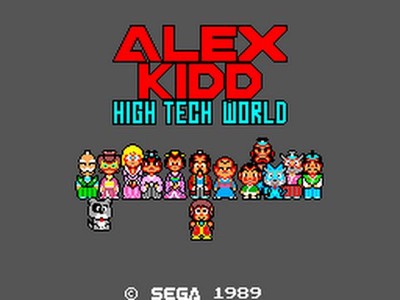 Alex Kidd in High Tech World
