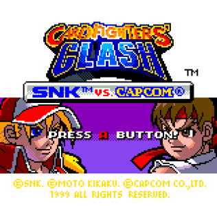 snk vs capcom - card fighters clash - Japan version