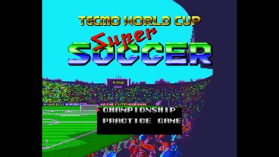 Tecmo World Cup Super Soccer