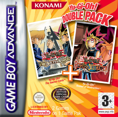 2 Games in 1 - Yu-Gi-Oh! - Reshef of Destruction + Yu-Gi-Oh! - The Sacred Cards
