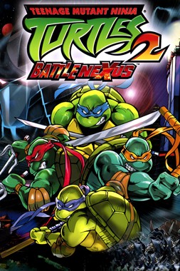 2 Games in 1 - Teenage Mutant Ninja Turtles + Teenage Mutant Ninja Turtles 2 - Battle Nexus