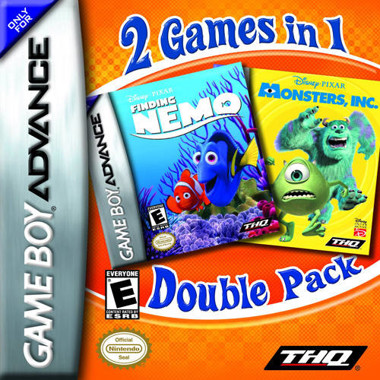 2 Games in 1 - Monstruos, S.A. + Buscando a Nemo