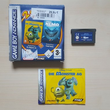 2 Games in 1 - Die Monster AG + Findet Nemo