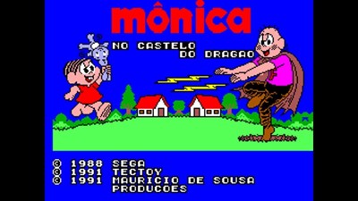 Monica no Castelo do Dragao