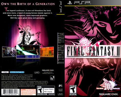Final Fantasy II - 20th Anniversary Edition