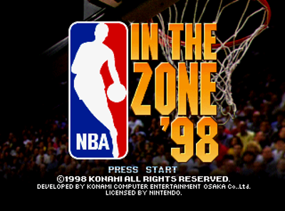 NBA in the Zone '98