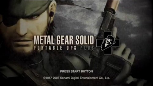 Metal Gear Solid - Portable Ops Plus