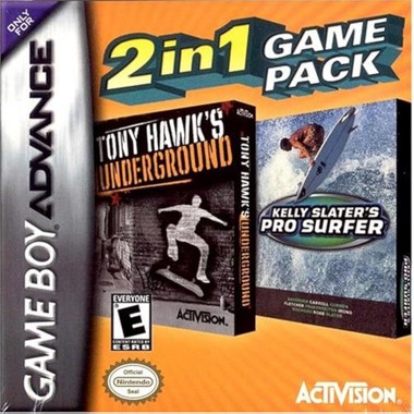 2 in 1 Game Pack - Tony Hawk's Underground + Kelly Slater's Pro Surfer