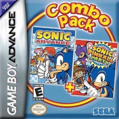 2 Games in 1 - Sonic Advance + Sonic Pinball Party