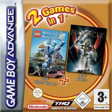 2 Games in 1 - Bionicle + Knights' Kingdom