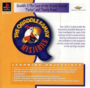 The Quaddle Family Mysteries 3 - The Case of the Scarce Scarab - Parlor - Family Room