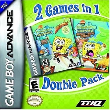 2 Games in 1 - SpongeBob SquarePants - Revenge of the Flying Dutchman + SpongeBob SquarePants - SuperSponge