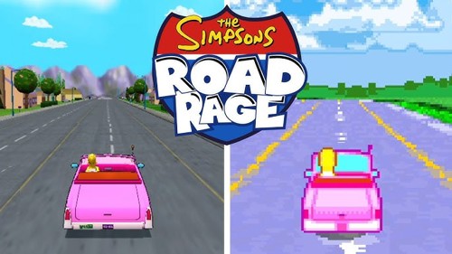 Simpsons, The - Road Rage
