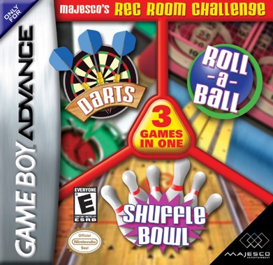 3 Games in 1 - Darts + Roll-a-Ball + Shuffle Bowl