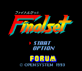 Final Set Tennis