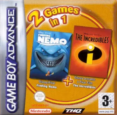 2 Games in 1 - Finding Nemo + Incredibles, The