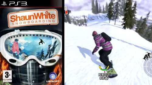 Shaun White Snowboarding