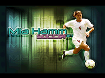 Mia Hamm Soccer 64