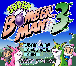 Super Bomberman 3