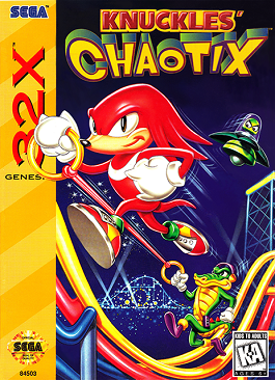 Knuckles Chaotix 32X