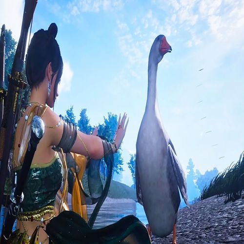 Ngỗng quỷ truy sát người chơi Where Winds Meet gây náo loạn