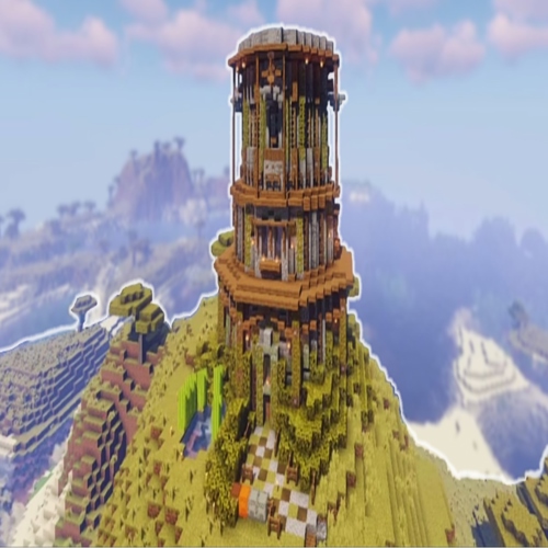 Top 16 ý tưởng tháp Minecraft cho bản 1.21.10