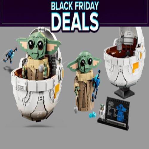 Lego Star Wars: Grogu 1,048 mảnh với xe đẩy bay giảm còn $50