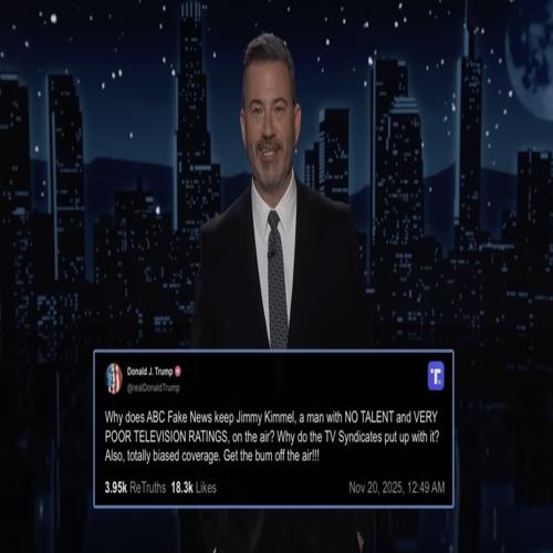 Jimmy Kimmel đáp trả khi Trump kêu gọi sa thải anh một lần nữa