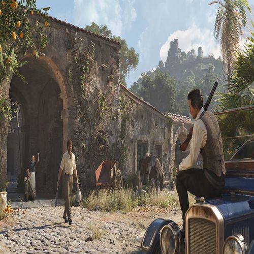 Mafia: The Old Country vá bản đồ mở trống bằng môi trường cơ bản trong Free Ride
