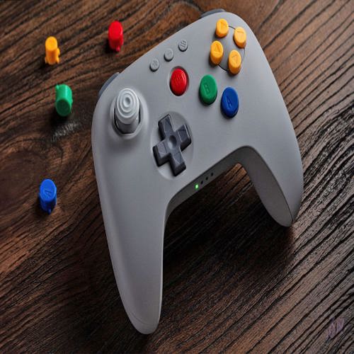 8BitDo ra mắt tay cầm Classic Grey cho Analogue 3D, tôn vinh N64