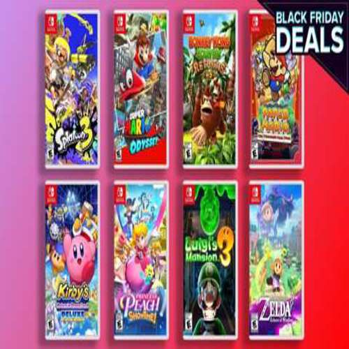 Super Mario và Zelda giảm tới 50% trong Black Friday của Amazon