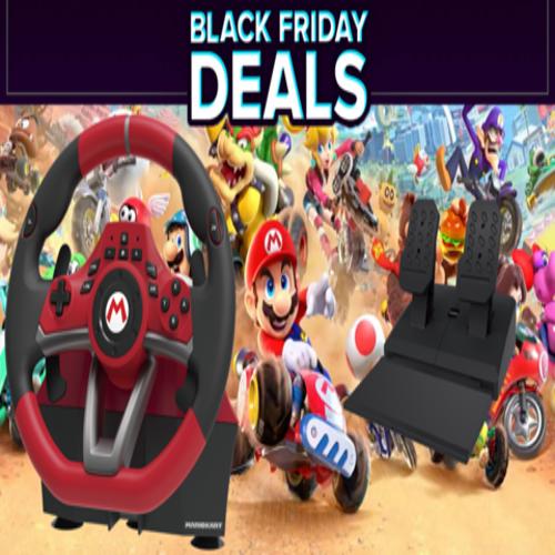 Mario Kart Racing Wheel cho Switch và Switch 2 giảm giá dịp Black Friday