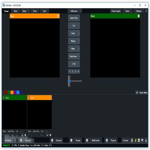 vMix 29.0.0.40 ra mắt: cải thiện hiệu năng và ổn định cho sản xuất trực tiếp