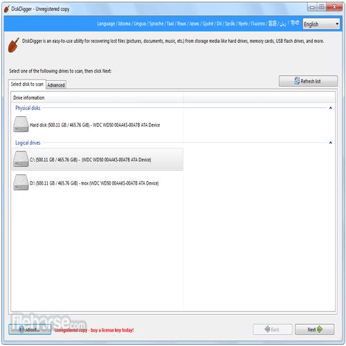 DiskDigger 2.0.13.4127 — Bản cập nhật tập trung vào ổn định và phục hồi hiệu quả