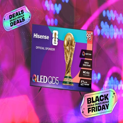 Black Friday: Giảm hơn $1,000 cho TV Hisense QLED 98 inch