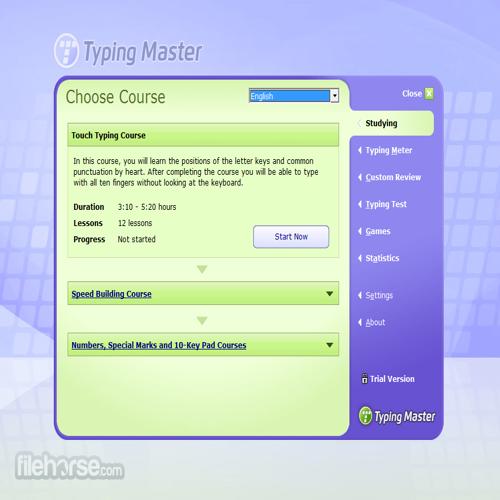 Typing Master 12.0: Cập nhật phần mềm rèn kỹ năng gõ phím