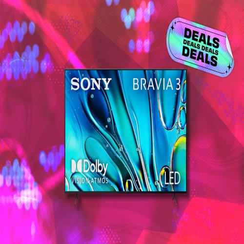 Sony 85-inch Class 4K Ultra HD Bravia 3 giảm $500 cho Black Friday