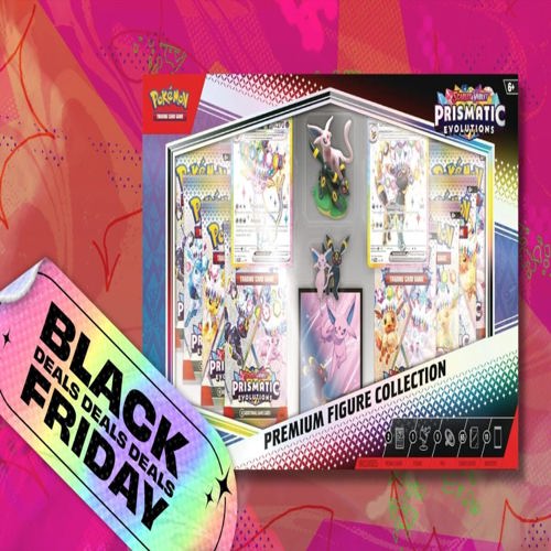 Black Friday: Prismatic Evolutions Premium Figure Collection giảm sát giá