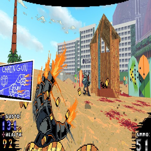 Captain Wayne, tựa retro FPS về thủy thủ với khẩu shotgun thay cánh tay