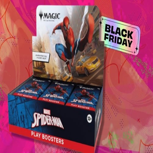 Amazon Black Friday: giảm $65 cho booster Magic: The Gathering Spider-Man