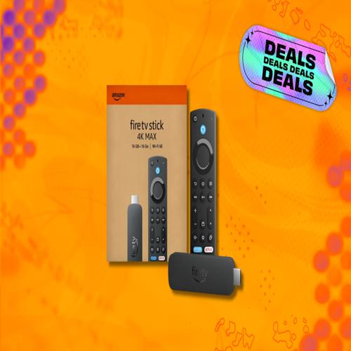 Fire TV Stick 4K Max giảm kỷ lục nhân Black Friday — tiết kiệm $25