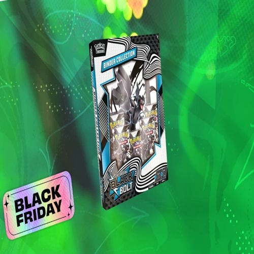 Pokémon TCG Scarlet & Violet: Black Bolt Binder Box giảm giá trên Amazon