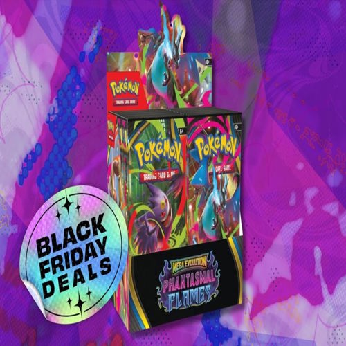 Black Friday: Ưu đãi đáng chú ý cho Phantasmal Flames Booster Box của Pokémon