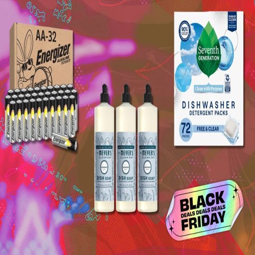 Black Friday: Ưu đãi thiết yếu vẫn còn — vệ sinh, pin, giấy vệ sinh
