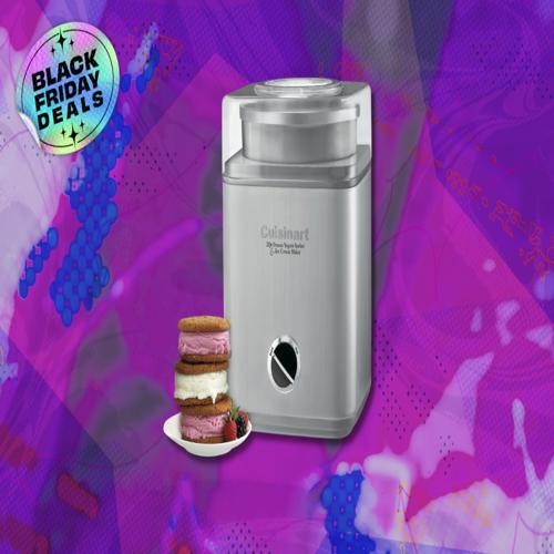 Cuisinart Ice Cream Maker còn dưới $68 trong đợt Cyber Monday của Amazon