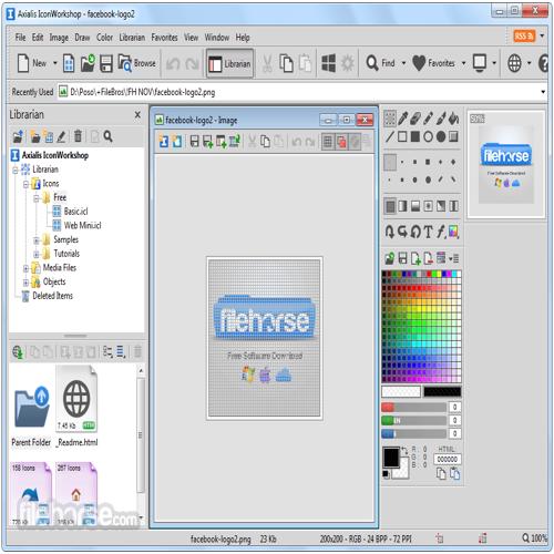 Axialis IconWorkshop 6.97: Cập nhật cho công cụ thiết kế icon