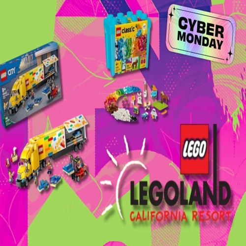 Mua LEGO giảm giá trên Amazon dịp Cyber Monday, tiết kiệm tới 60% vé Legoland