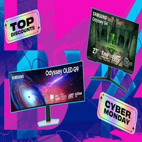 Samsung gaming monitors hit record lows in Cyber Monday doorbusters