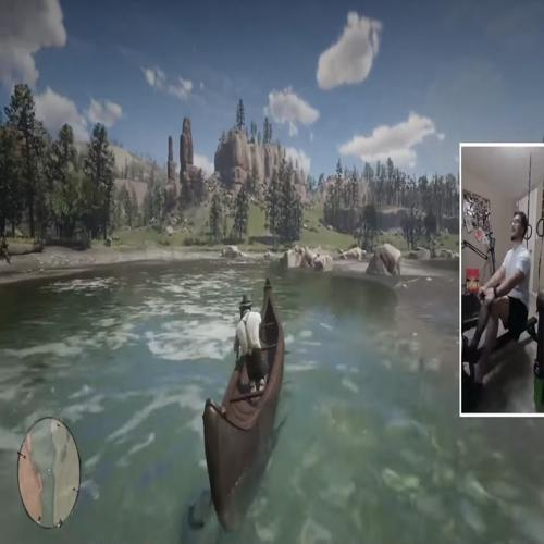 Mod máy chèo Red Dead Redemption 2: Khi game kéo bạn vào phòng tập