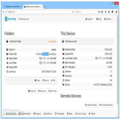 Syncthing 2.0.12 (32-bit) cập nhật: bảo mật và ổn định